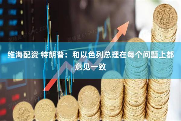 维海配资 特朗普：和以色列总理在每个问题上都意见一致